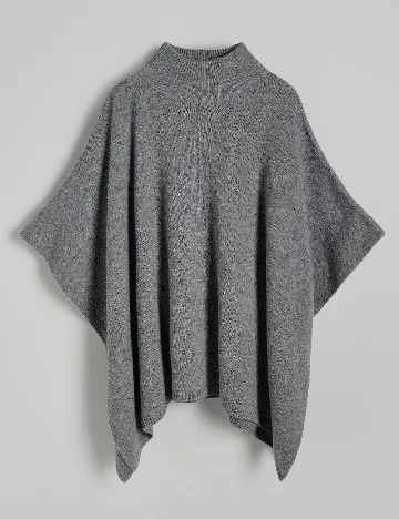 Poncho Reserved, gri Gri