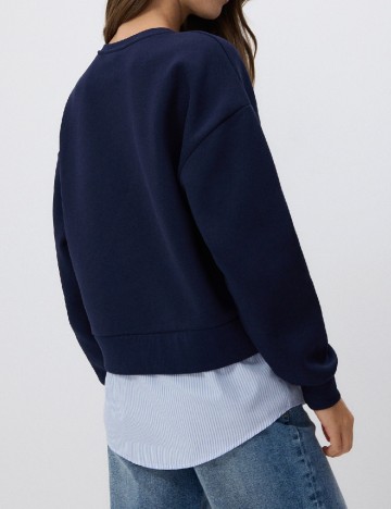 Bluza Reserved, bleumarin inchis