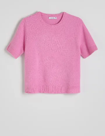 Tricou Reserved, roz Roz