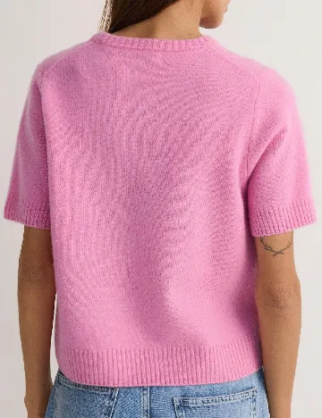 Tricou Reserved, roz Roz