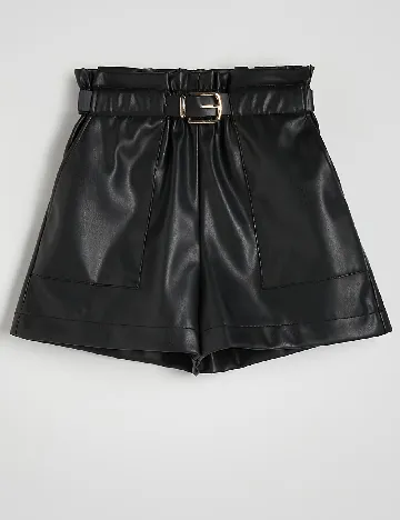 Pantaloni scurti Reserved, negru Negru