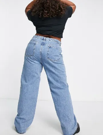 Blugi ASOS Curve, albastru Albastru