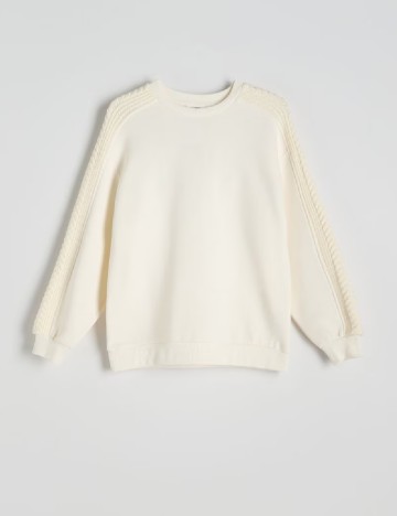 Bluza Reserved, ecru
