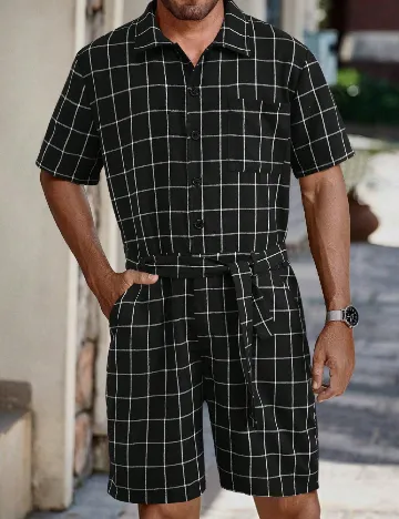 Salopeta SHEIN, negru Negru