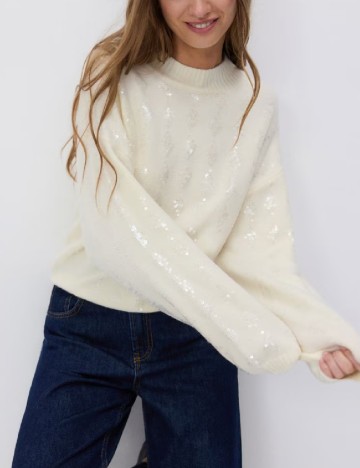 Bluza Reserved, ecru