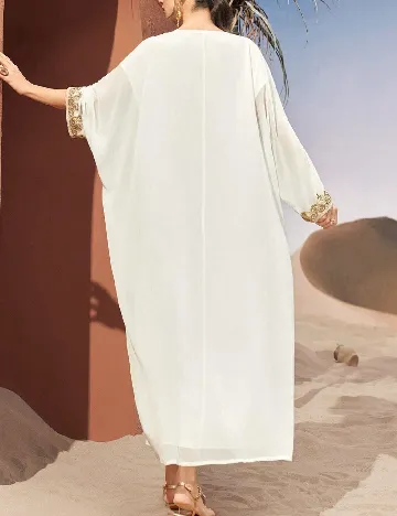 Rochie lunga SHEIN, alb Alb