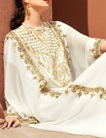 Rochie lunga SHEIN, alb Alb