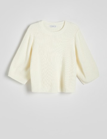 Bluza Reserved, ecru