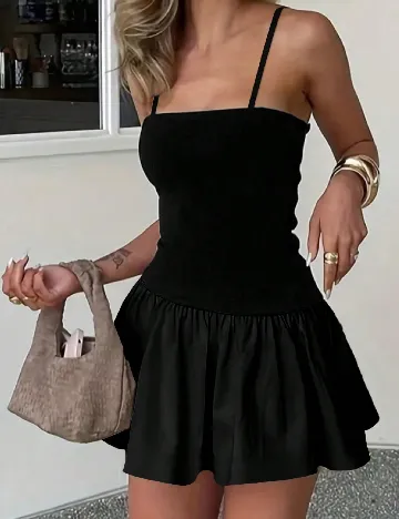 Rochie scurta SHEIN, negru Negru