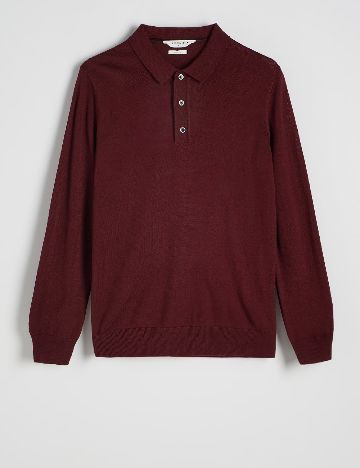 Bluza Reserved, visiniu