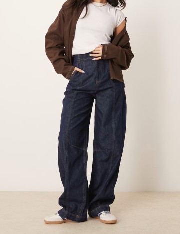 Blugi ASOS, bleumarin