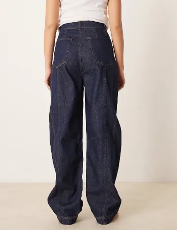 Blugi ASOS, bleumarin Albastru