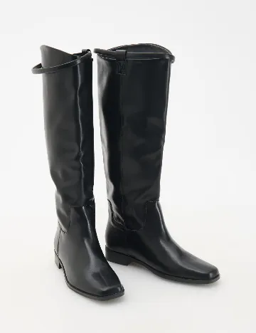 Cizme Reserved, negru Negru