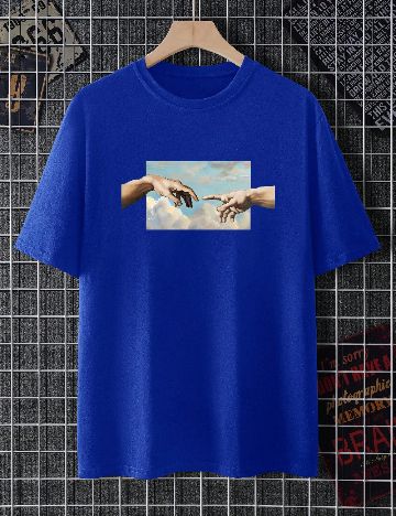 Tricou SHEIN, albastru