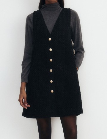 Rochie scurta Reserved, negru