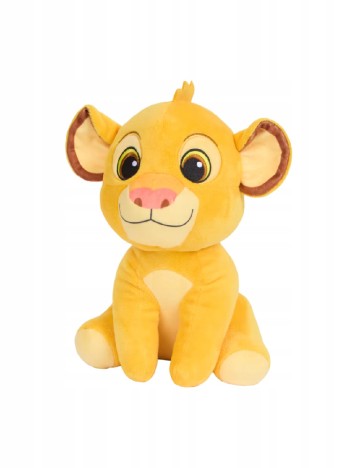 Jucărie de pluș Disney personajul Simba Simba Toys, portocaliu