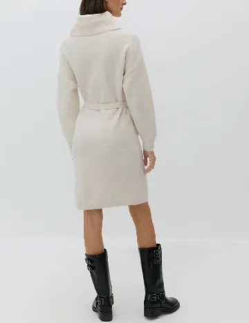Rochie scurta Reserved, ecru Alb