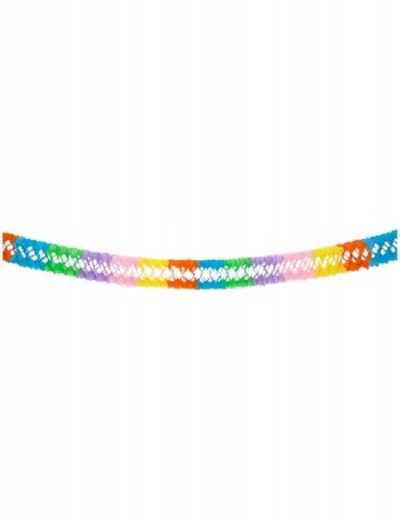 Ghirlanda decorativa de ziua de nastere,  lungime 6 metri DLP Industry, mix culori