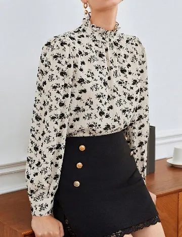 Bluza SHEIN, crem Crem
