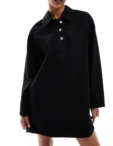Rochie scurta ASOS, negru