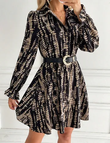 Rochie scurta SHEIN, negru Negru
