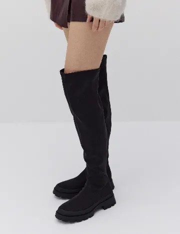 Cizme Reserved, negru Negru