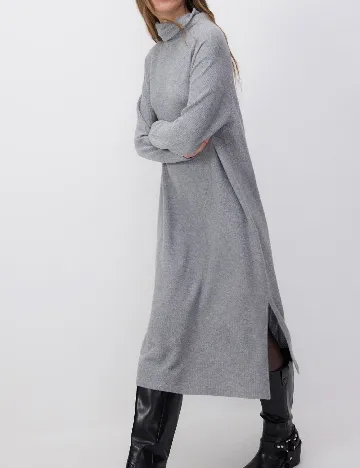 Rochie medie Reserved, gri Gri