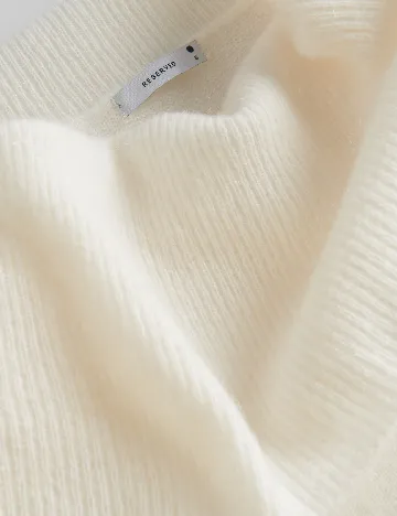 Bluza Reserved, alb Alb