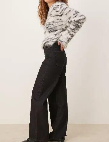 Blugi ASOS, negru Negru