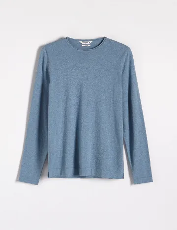 Bluza Reserved, albastru Albastru