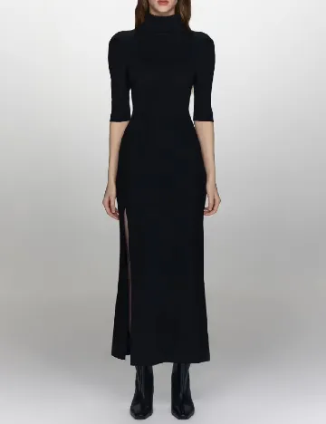 Rochie lunga Reserved, negru Negru