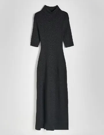 Rochie lunga Reserved, negru Negru
