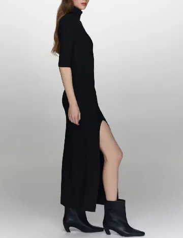 Rochie lunga Reserved, negru Negru