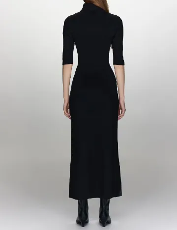 Rochie lunga Reserved, negru Negru