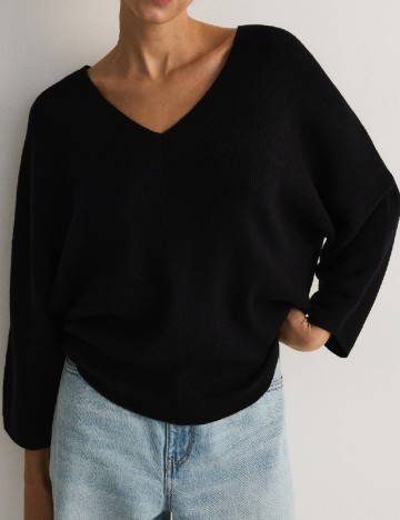 Bluza Reserved, negru