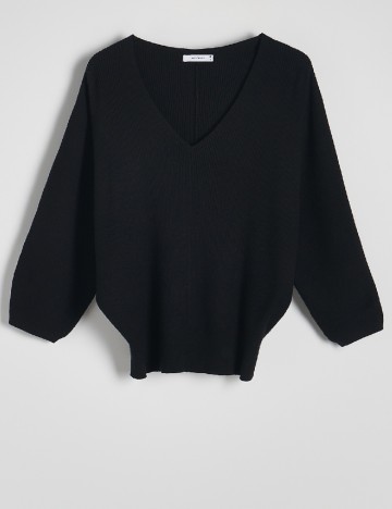 Bluza Reserved, negru