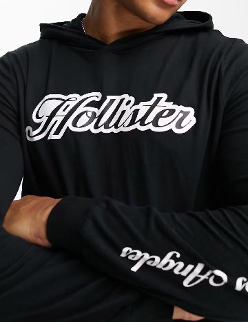 Hanorac Hollister, negru