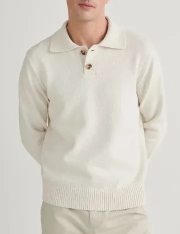 Bluza Reserved, ecru Alb