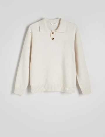 Bluza Reserved, ecru