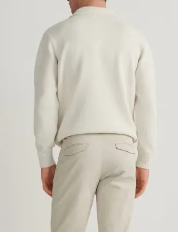 Bluza Reserved, ecru Alb