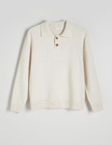 Bluza Reserved, ecru