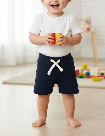 Pantaloni scurti ACTION, bleumarin inchis Albastru