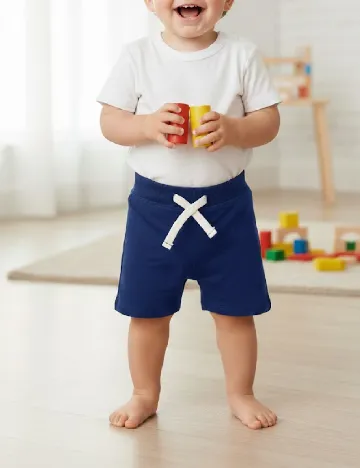 Pantaloni scurti ACTION, albastru Albastru