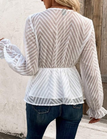 Bluza SHEIN, alb