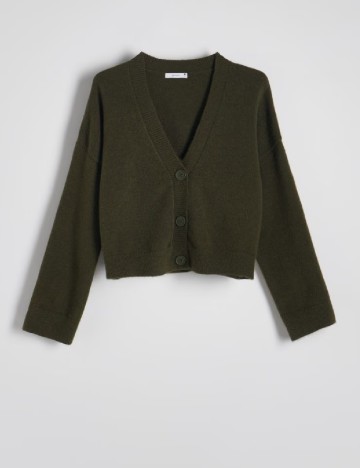 Cardigan Reserved, verde