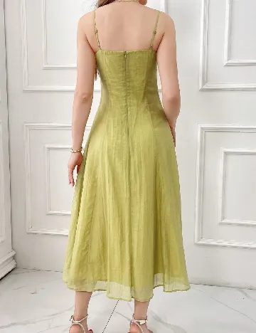 Rochie medie SHEIN, verde Verde