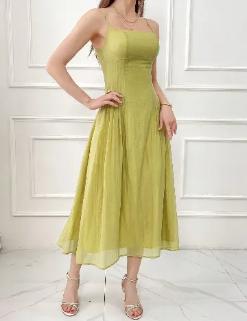 Rochie medie SHEIN, verde Verde