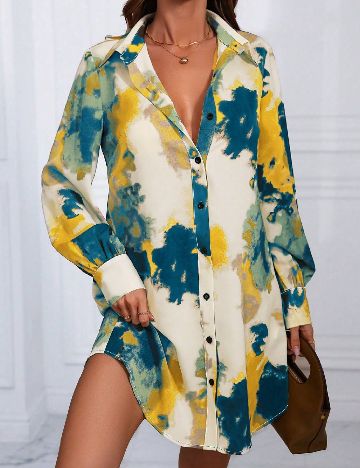 Rochie scurta SHEIN, mix culori