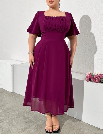 Rochie medie SHEIN CURVE, mov