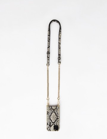 Husa iPhone IDEAL OF SWEDEN, imprimeu sarpe